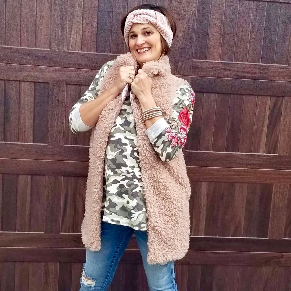 Pale Pink cuddle vest
